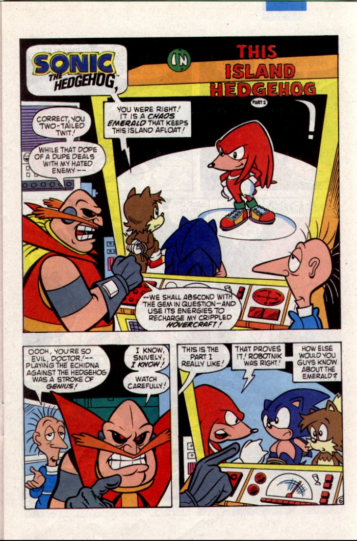 Sonic - Archie Adventure Series August 1994 Page 6